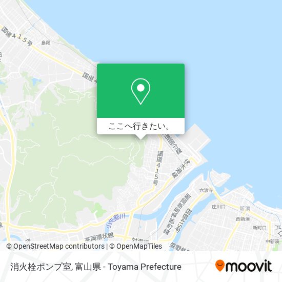 消火栓ポンプ室地図