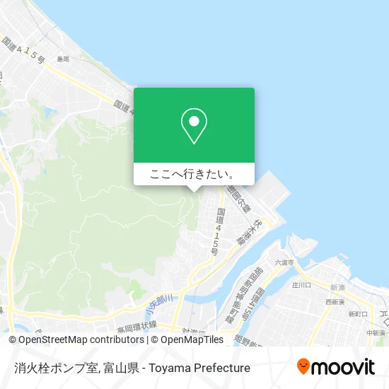 消火栓ポンプ室地図
