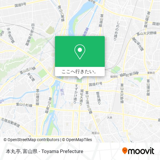 本丸亭地図