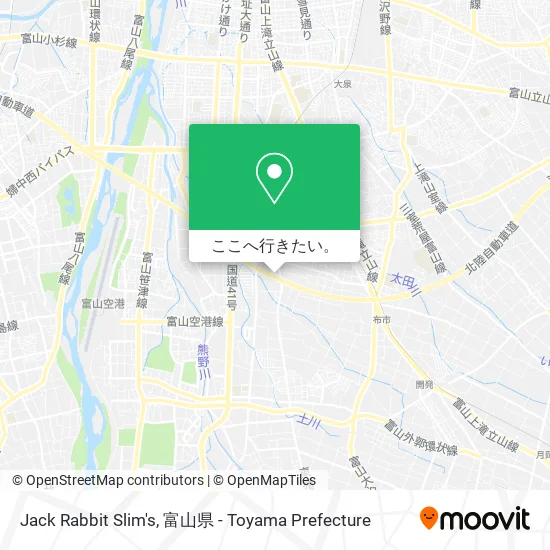 Jack Rabbit Slim's地図