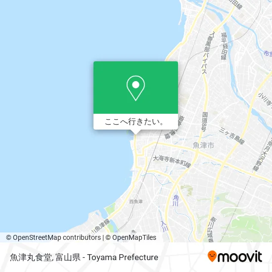 魚津丸食堂地図