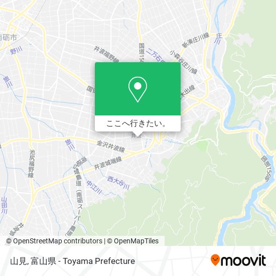 山見地図