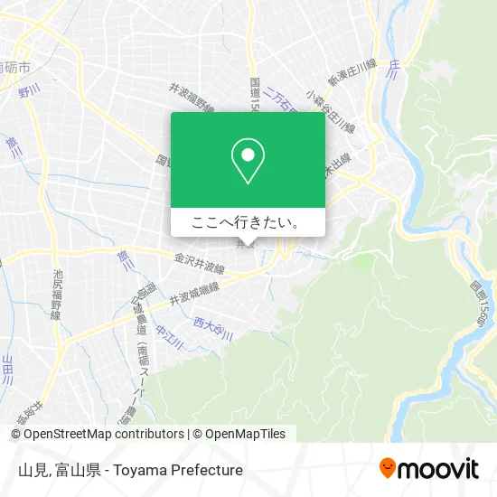 山見地図