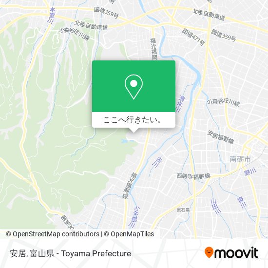 安居地図