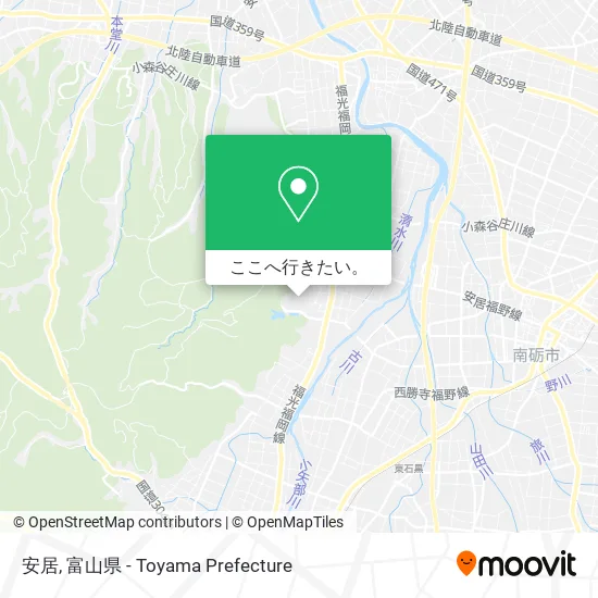 安居地図