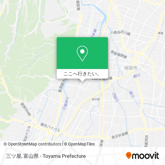 三ツ屋地図