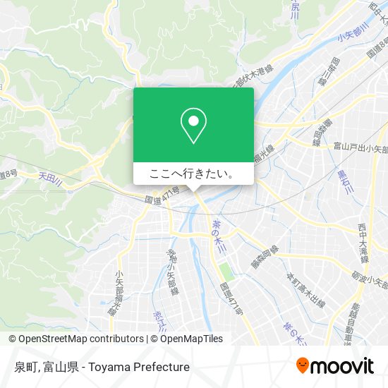 泉町地図