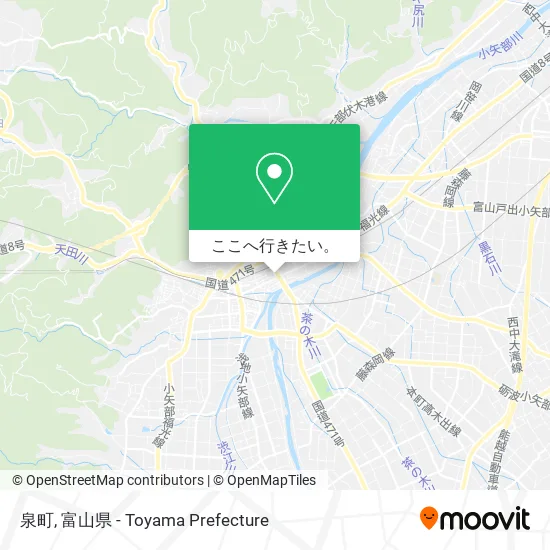 泉町地図