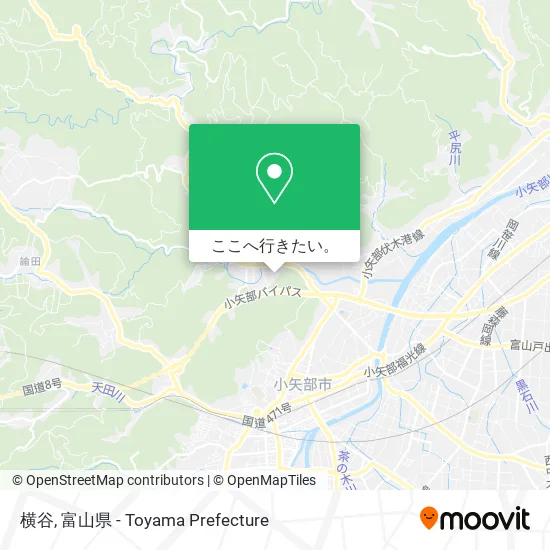 横谷地図