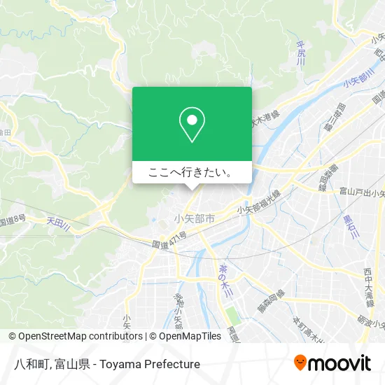 八和町地図