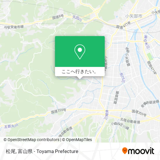 松尾地図