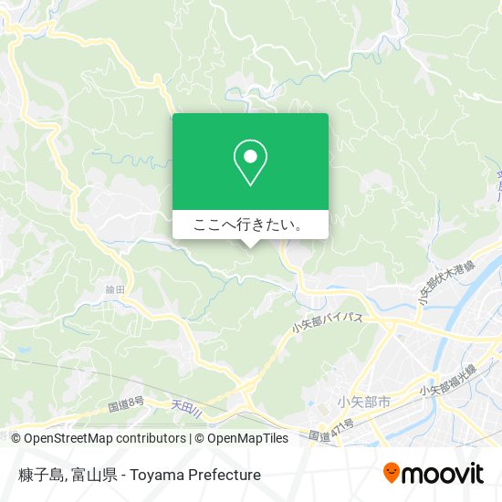 糠子島地図