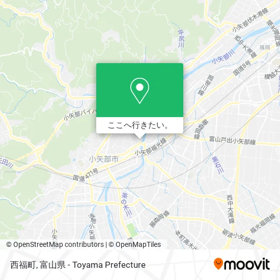 西福町地図