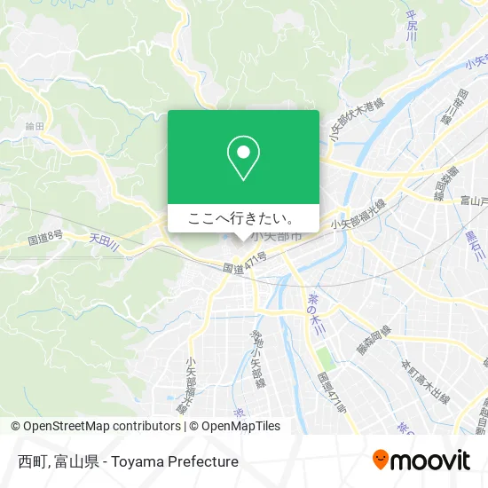 西町地図