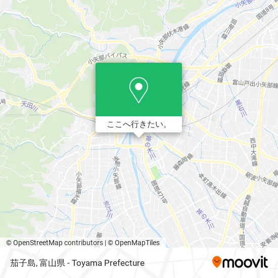 茄子島地図