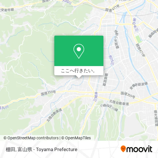 棚田地図