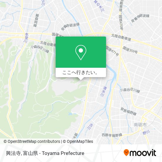 興法寺地図