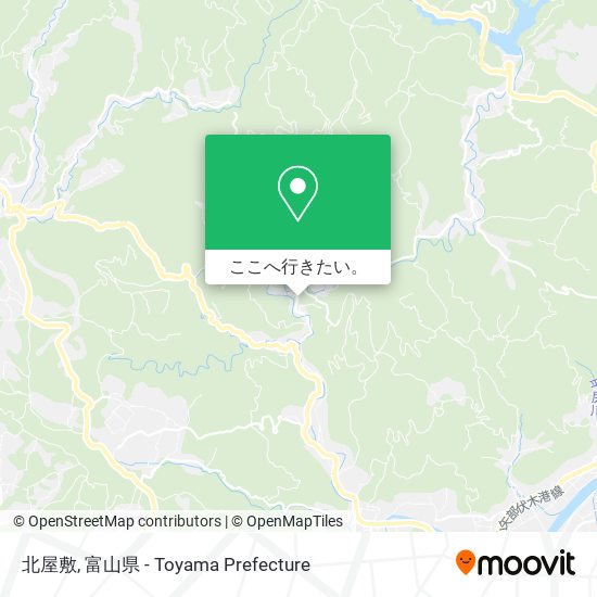 北屋敷地図