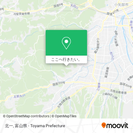 北一地図
