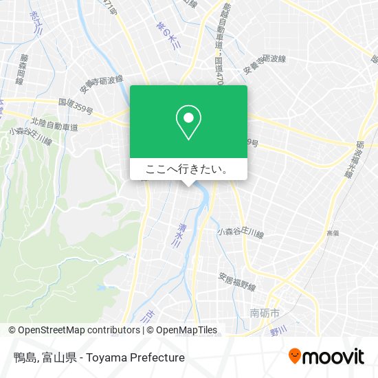 鴨島地図