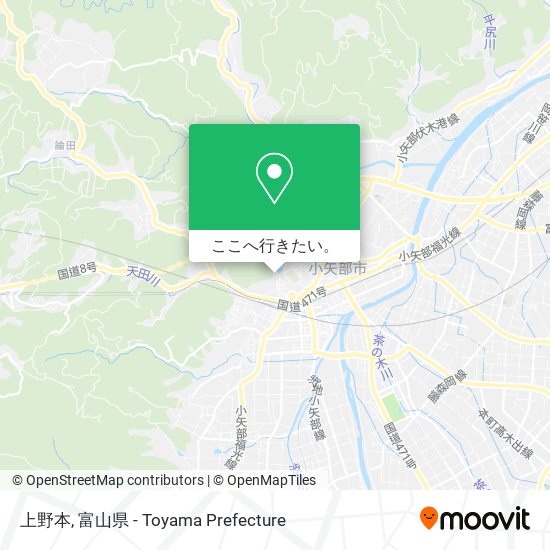上野本地図