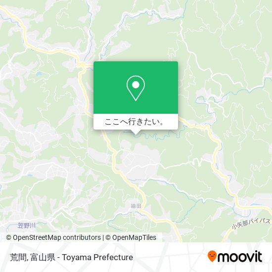 荒間地図