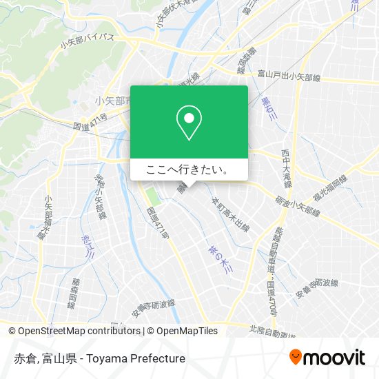 赤倉地図