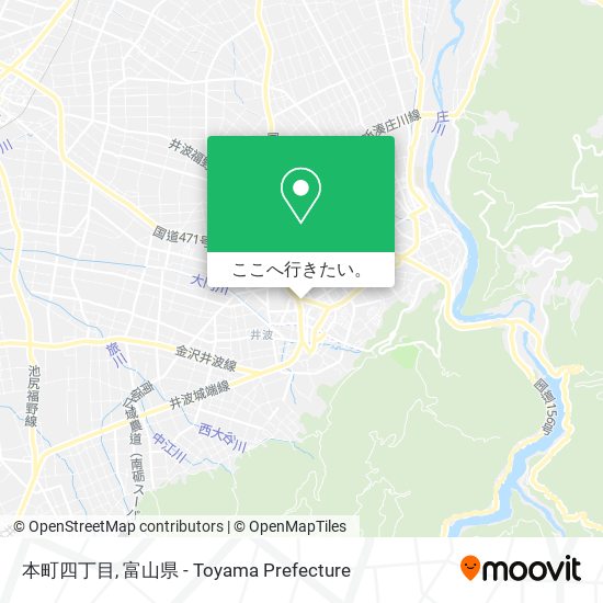 本町四丁目地図