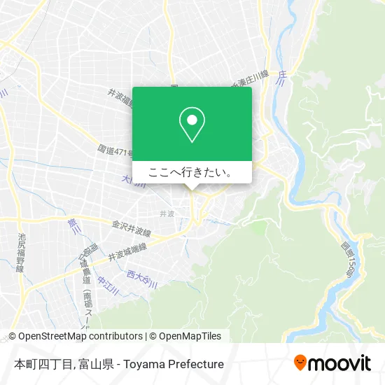 本町四丁目地図