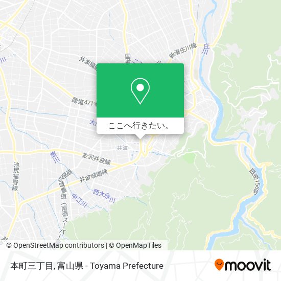 本町三丁目地図