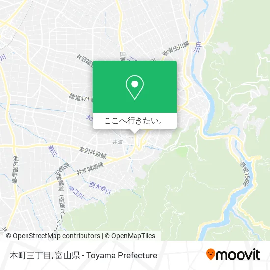 本町三丁目地図