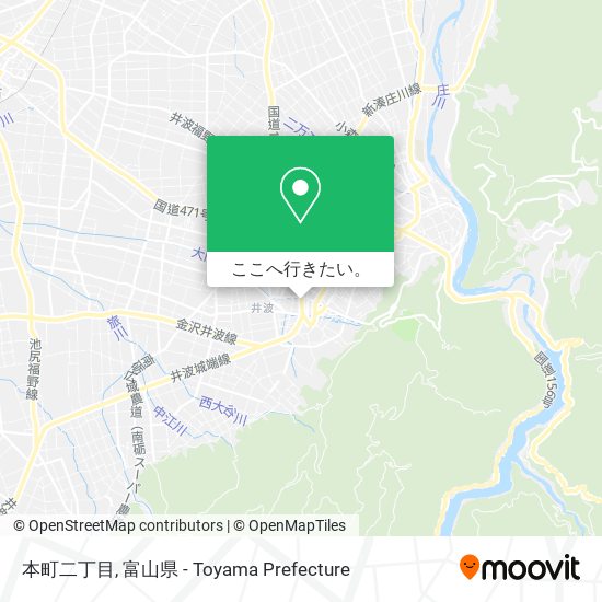 本町二丁目地図