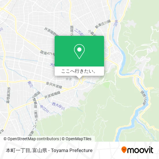 本町一丁目地図