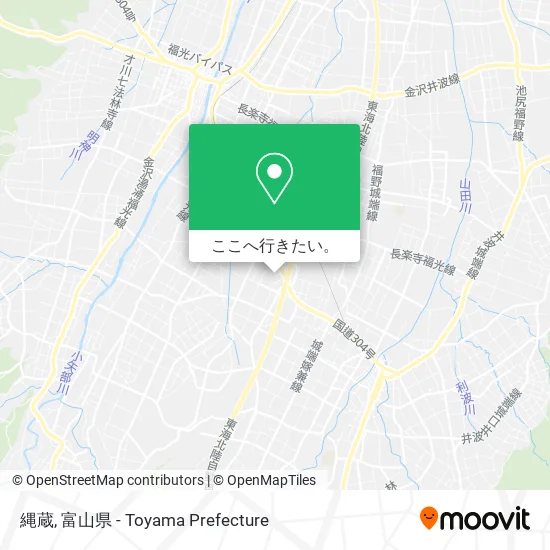 縄蔵地図