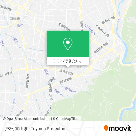 戸板地図