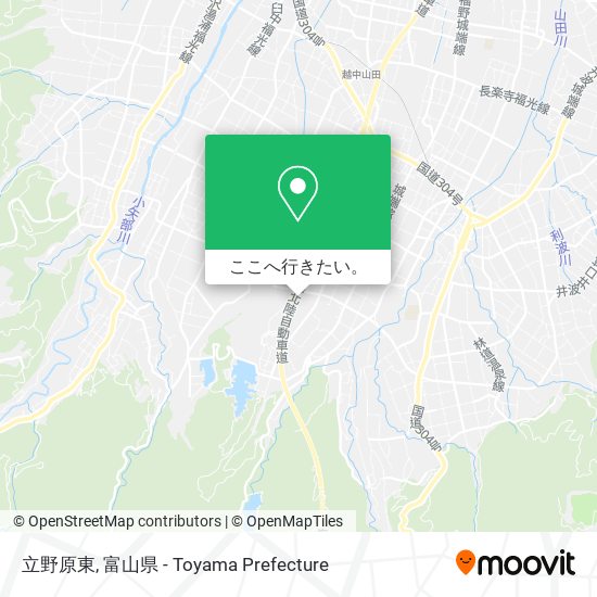 立野原東地図