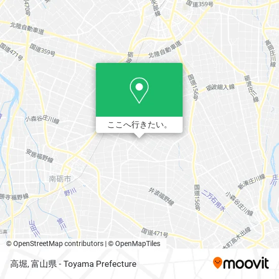 高堀地図