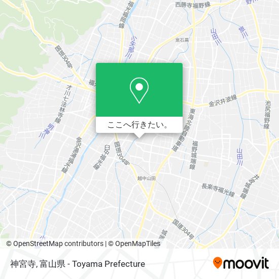 神宮寺地図