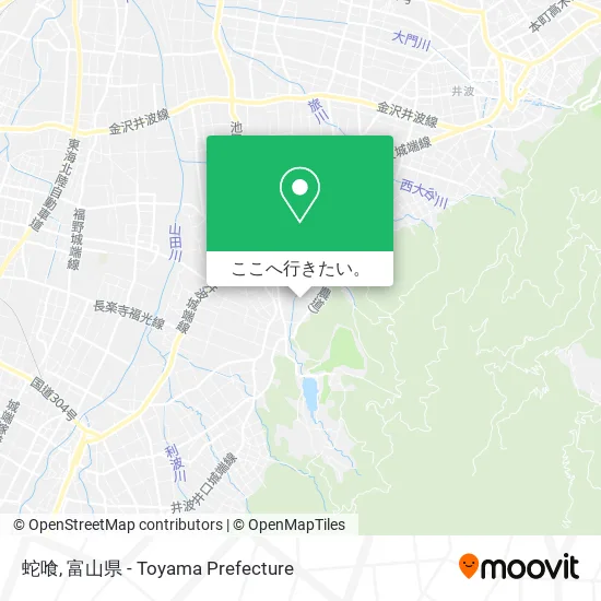 蛇喰地図