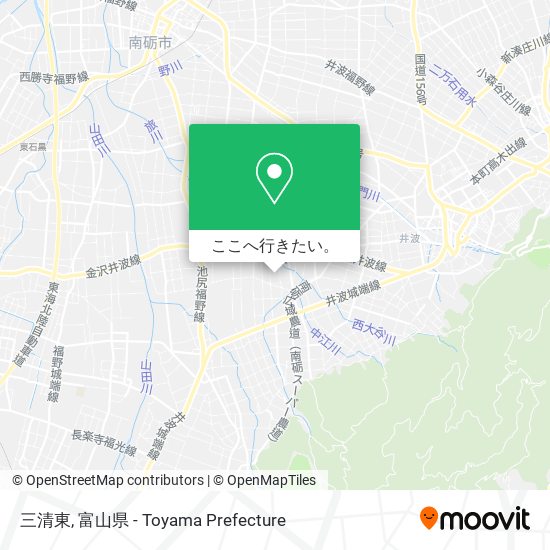 三清東地図