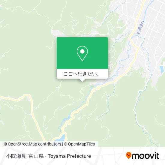 小院瀬見地図