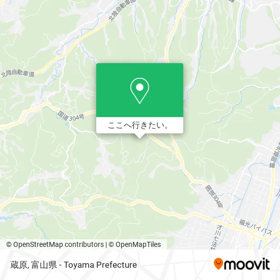 蔵原地図