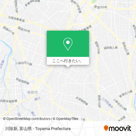 川除新地図