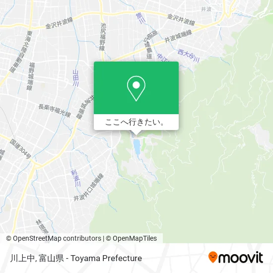 川上中地図