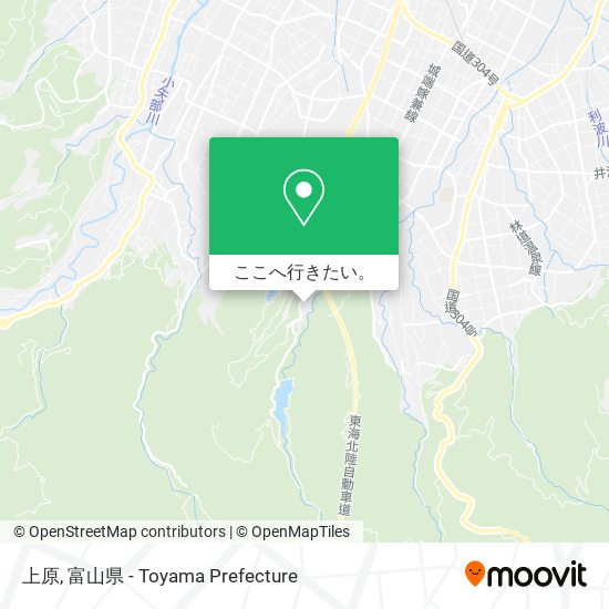 上原地図