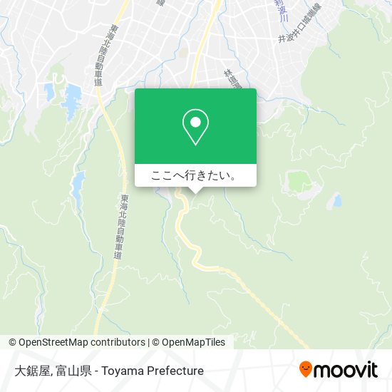大鋸屋地図