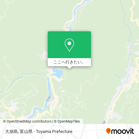 大崩島地図