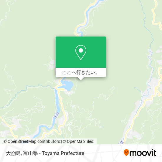 大崩島地図