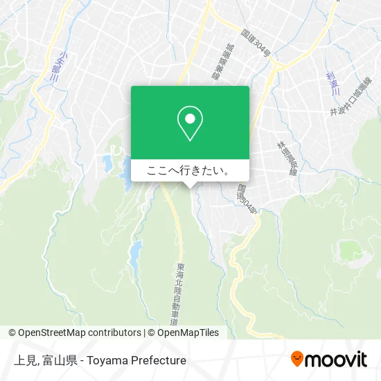上見地図