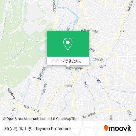 梅ケ島地図